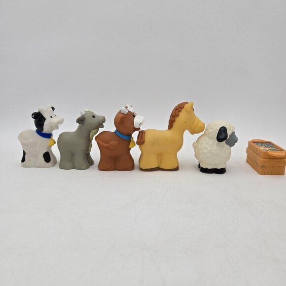 Fisher Price Little People Animal Sounds Farm Barn Silo Playset Animals Works EU - Picture 5 of 15